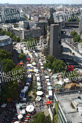 Blick von der Panorama-Etage im 20. Stock des Europa-Centers