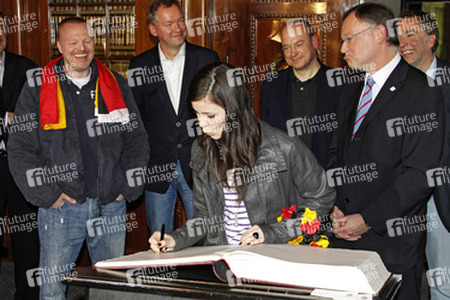 Stefan Raab, Lena Meyer-Landrut, Stephan Weil