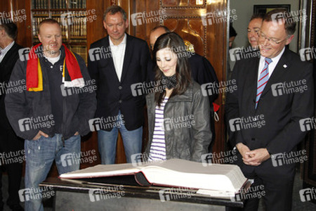 Stefan Raab, Lena Meyer-Landrut, Stephan Weil