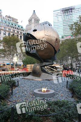Temporary World Trade Center Memorial im Battery Park