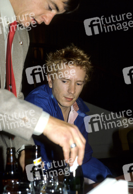 Pressetermin mit John Lydon in London