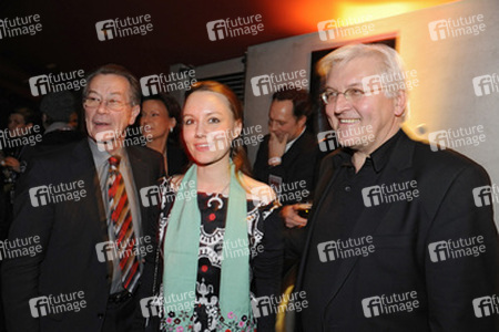 Franz Müntefering mit Ehefrau Michelle, Frank-Walter Steinmeier