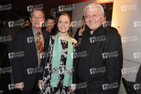 Franz Müntefering mit Ehefrau Michelle, Frank-Walter Steinmeier