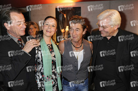 Franz Müntefering mit Ehefrau Michelle, Peter Maffay, Frank-Walter Steinmeier