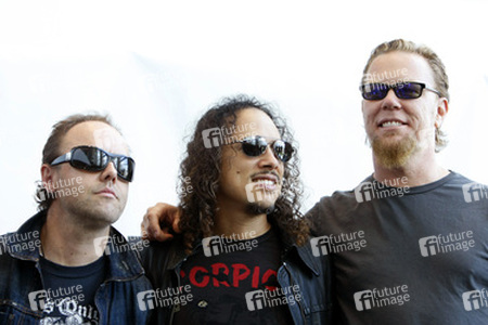 Lars Ulrich, Kirk Hammett, James Hetfield