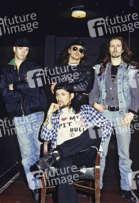 Photoshooting mit Zodiac Mindwarp and the Love Reaction in London