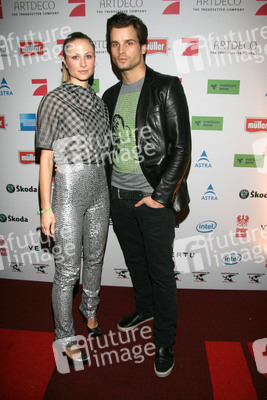 Patrick Nuo mit Ehefrau Molly