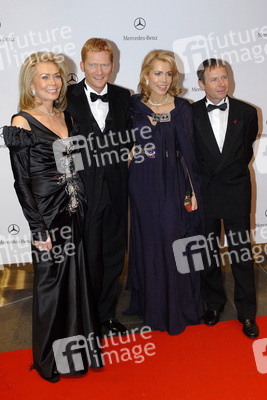 Renate Thyssen-Henne, Gast, Gabriele Inaara Begum Aga Khan, Ulrich Heide