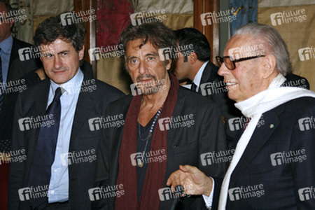 Gianni Alemanno, Al Pacino, Gian Luigi Rondi