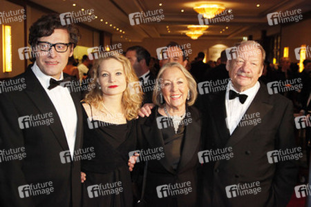 Roswitha Völz und Wolfgang Völz mit den Kindern Benjamin und Rebecca