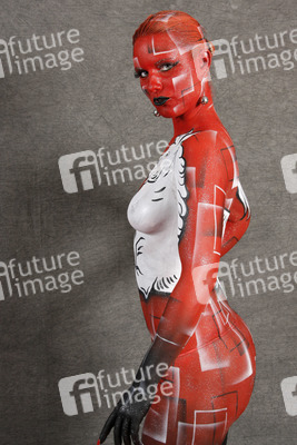 Niedersachsen-Bodypainting / Lower Saxony-Bodypainting