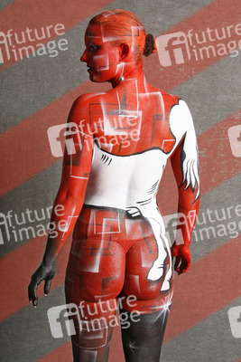 Niedersachsen-Bodypainting / Lower Saxony-Bodypainting