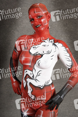 Niedersachsen-Bodypainting / Lower Saxony-Bodypainting