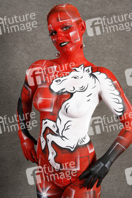 Niedersachsen-Bodypainting / Lower Saxony-Bodypainting