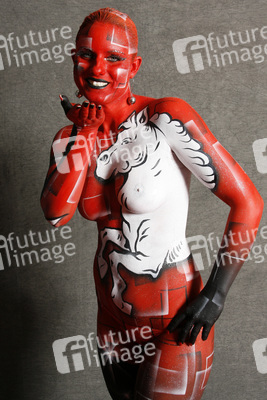 Niedersachsen-Bodypainting / Lower Saxony-Bodypainting
