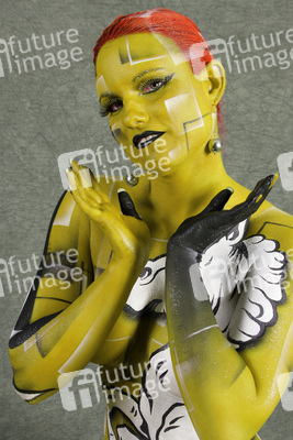 Niedersachsen-Bodypainting / Lower Saxony-Bodypainting