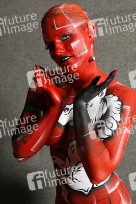 Niedersachsen-Bodypainting / Lower Saxony-Bodypainting