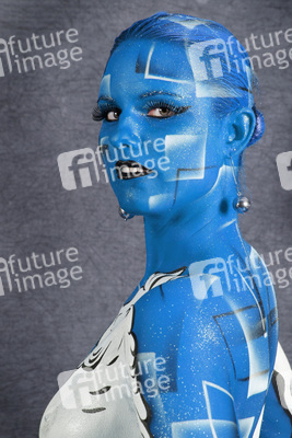 Niedersachsen-Bodypainting / Lower Saxony-Bodypainting