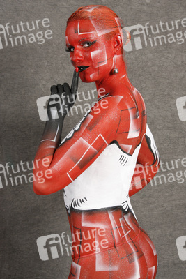 Niedersachsen-Bodypainting / Lower Saxony-Bodypainting