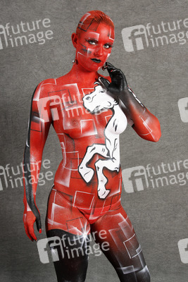 Niedersachsen-Bodypainting / Lower Saxony-Bodypainting