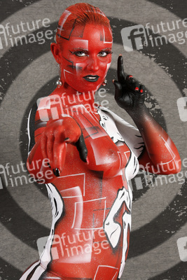 Niedersachsen-Bodypainting / Lower Saxony-Bodypainting