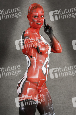 Niedersachsen-Bodypainting / Lower Saxony-Bodypainting