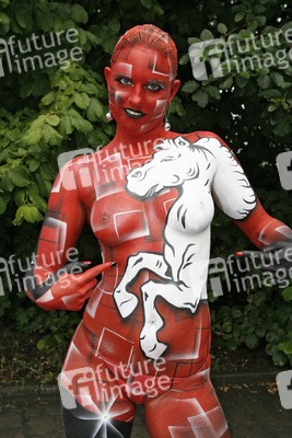 Niedersachsen-Bodypainting / Lower Saxony-Bodypainting