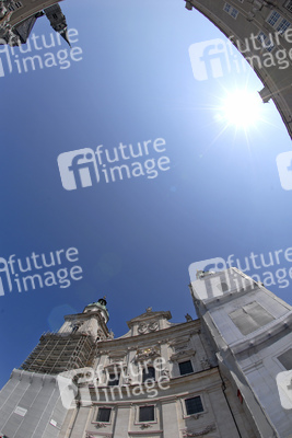 Himmel über dem Domplatz