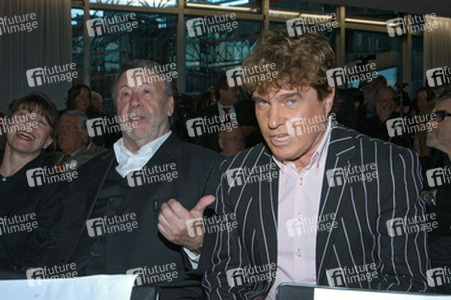 Günter Lamprecht mit Frau, Frank Schöbel