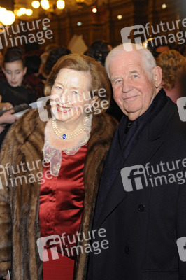 Kurt Biedenkopf mit Gattin Ingrid