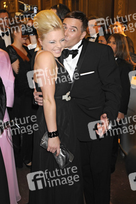 Aleksandra Bechtel mit Ehemann Alexander