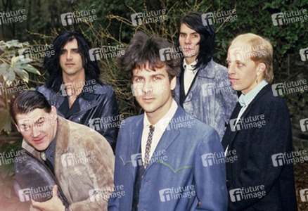 Photoshooting mit Wall of Voodoo in London