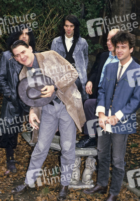 Photoshooting mit Wall of Voodoo in London