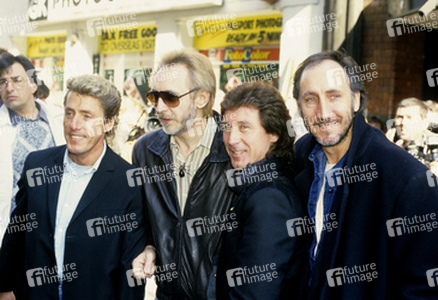 Pressetermin mit The Who in London