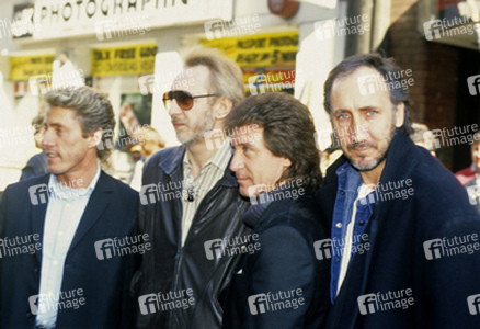 Pressetermin mit The Who in London