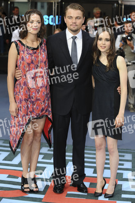 Marion Cotillard, Leonardo DiCaprio, Ellen Page