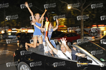 Autokorso am Kurfürstendamm