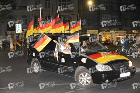 Autokorso am Kurfürstendamm