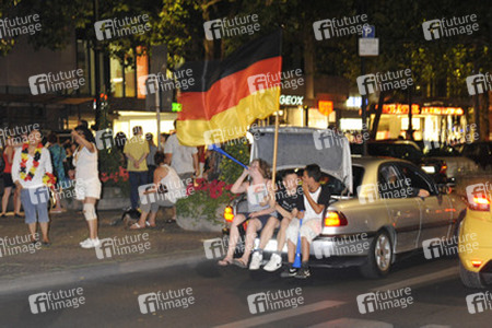 Autokorso am Kurfürstendamm