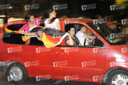 Autokorso am Kurfürstendamm