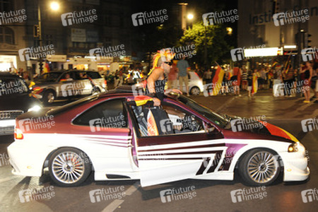 Autokorso am Kurfürstendamm