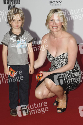 Eve-Maren Büchner mit Sohn Jacky