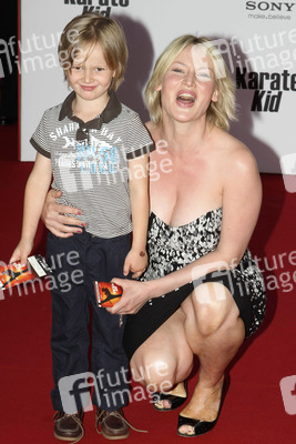 Eve-Maren Büchner mit Sohn Jacky