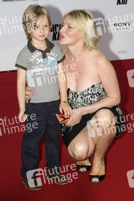 Eve-Maren Büchner mit Sohn Jacky