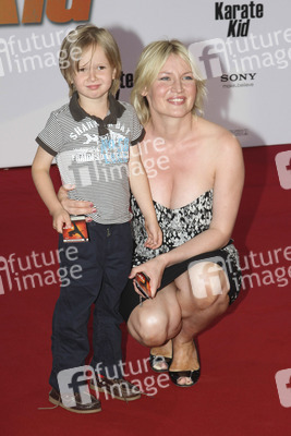 Eve-Maren Büchner mit Sohn Jacky