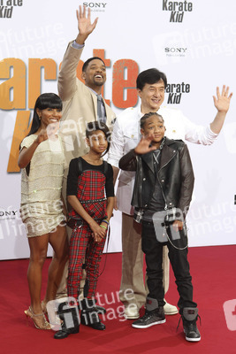 Jada Pinkett Smith, Willow Smith, Will Smith, Jackie Chan, Jaden Smith
