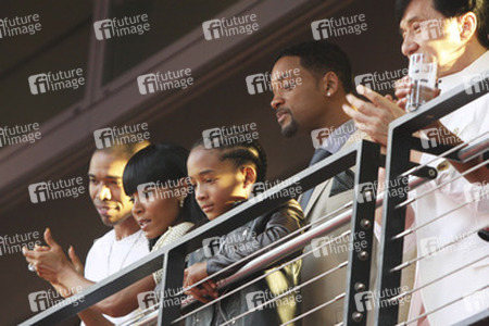 Jada Pinkett Smith, Jaden Smith, Will Smith, Jackie Chan