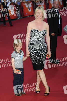 Eve-Maren Büchner mit Sohn Jacky