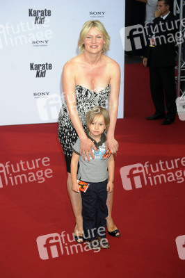 Eve-Maren Büchner mit Sohn Jacky