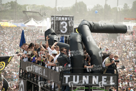 Fans auf der Loveparade 2010